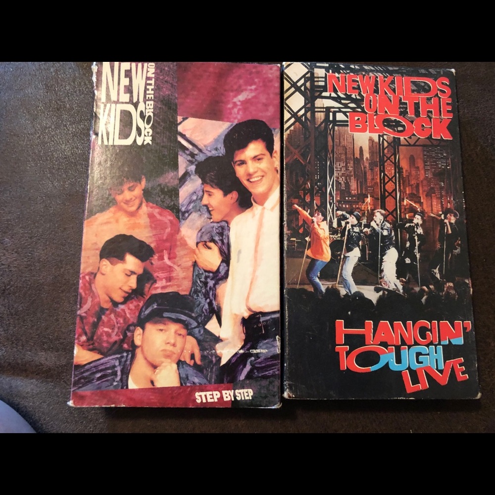 New Kids on the block VHSx2